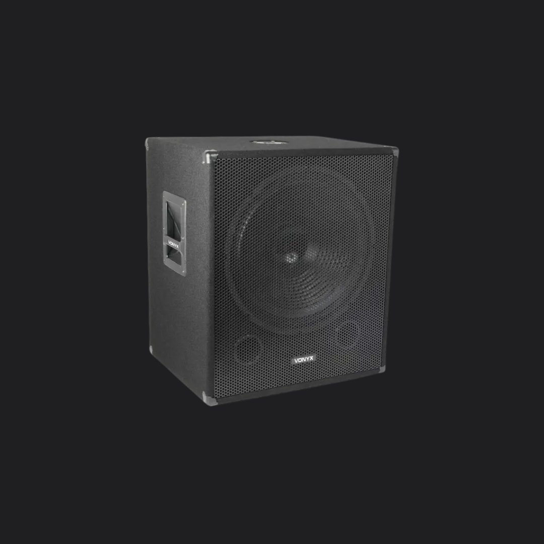 18 inch actieve subwoofer 1000W voor evenementen en DJ-sets