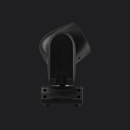 Zijaanzicht van de BeamZ Cobra 160 moving head met kantelbare lichtkop.